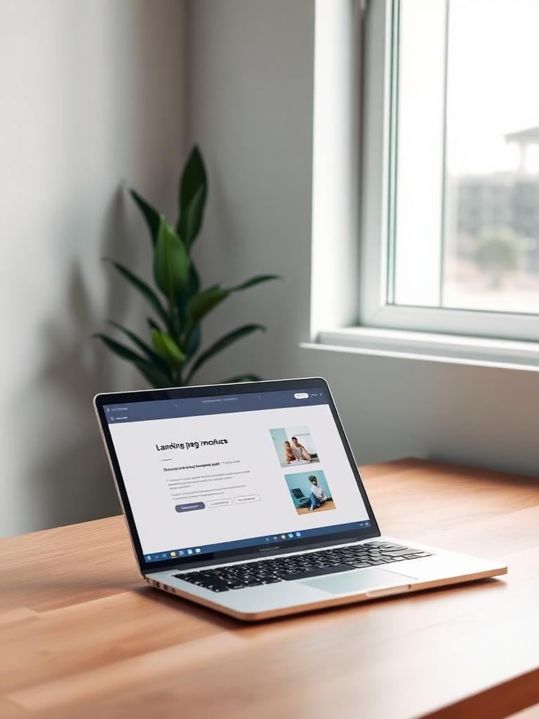 Landing page z testami A/B i optymalizacją konwersji